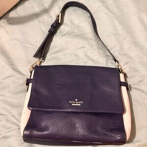Kate Spade Navy and Cream Bag
